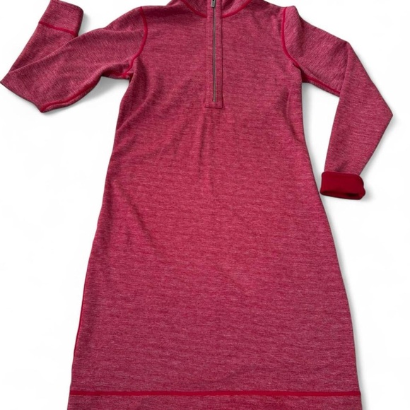 Tommy Bahama Red Long Sleeve Reversible Dress - Picture 6 of 8